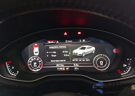 2019 Audi A5 45 Premium from USA, damaged, VIN WAUENCF5XKA099884